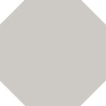 Winckelmans Octagon 10x10 cm, vlak, gris perle (PER), 9 mm dik, afname per doos van 0,5 m²