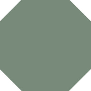 Winckelmans Octagon 15x15 cm, vlak, pale vert (VEP), 9 mm dik a 0,563 m²