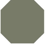 Winckelmans Octagon 15x15 cm, vlak, australian green (VEA), 9 mm dik, afname per doos van 0,563 m²