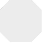 Winckelmans Octagon 15x15 cm, vlak, super blanc (BAS), 9 mm dik, afname per doos van 0,563 m²