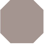 Winckelmans Octagon 15x15 cm, vlak, pale gris (GRP), 9 mm dik, afname per doos van 0,563 m²