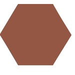 Winckelmans Hexagon 15 cm, vlak, havana (HAV), 9 mm dik, afname per doos van 0,48 m²