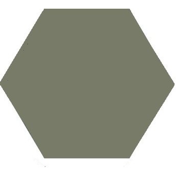 Winckelmans Hexagon 5 cm, vlak, australian green (VEA), 5 mm dik a 0,11 m²