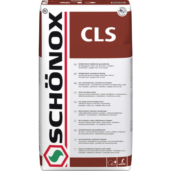 Schonox CLS snelcement zak 25kg