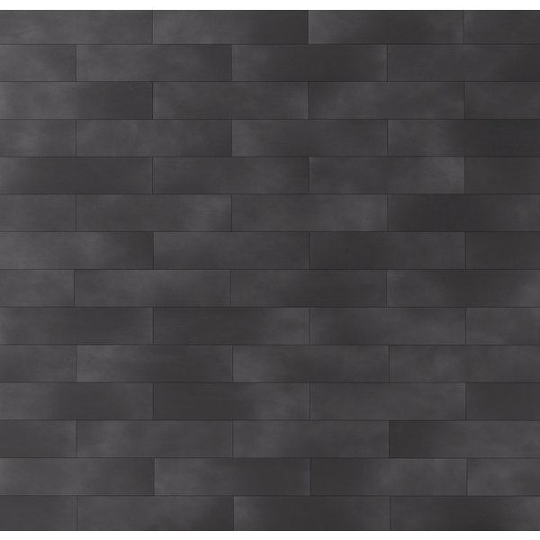 Azulejos Detroit Carbon 7,2x29,5 cm, afname per doos van 0,49 m²