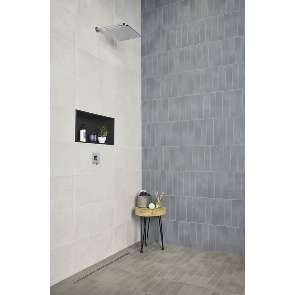 Azulejos Detroit Blue 7,2x29,5 cm, afname per doos van 0,49 m²