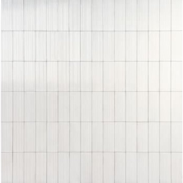 Marazzi Rice 7,5X20 M96H Bianco Pleat Lux, afname per doos van 0,72 m²