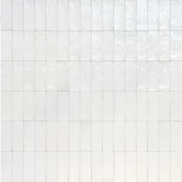 Marazzi Rice 7,5X20 M966 Bianco Lux, afname per doos van 0,75 m²