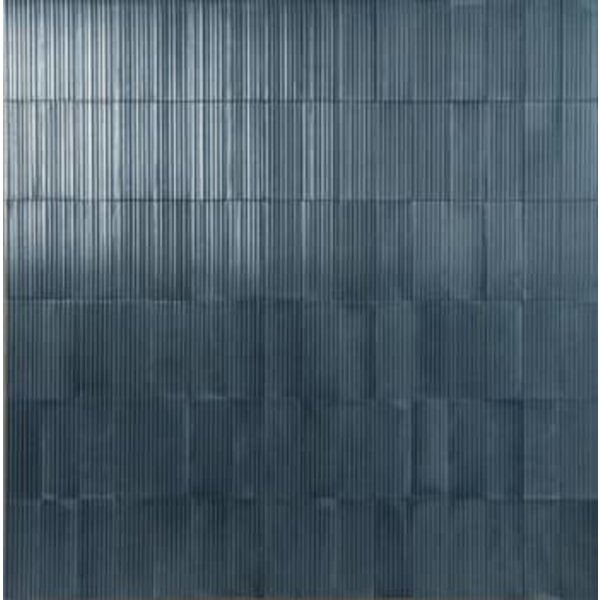 Marazzi Rice 7,5X20 M96L Blu Pleat Lux, afname per doos van 0,72 m²