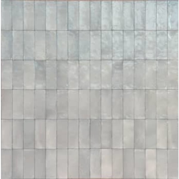 Marazzi Rice 7,5X20 M968 Grigio Lux, afname per doos van 0,75 m²