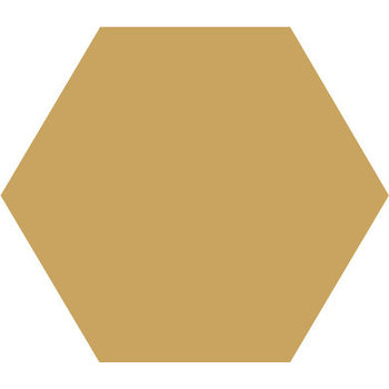 Winckelmans Hexagon 10 cm Jaune (JAU), 9 mm dik a 0,42 m²