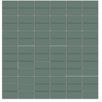 Winckelmans Mozaïek 2,35x5 cm, kruisvoeg, vlak, vert (VEU), 5 mm dik, afname per doos van 1,01 m²