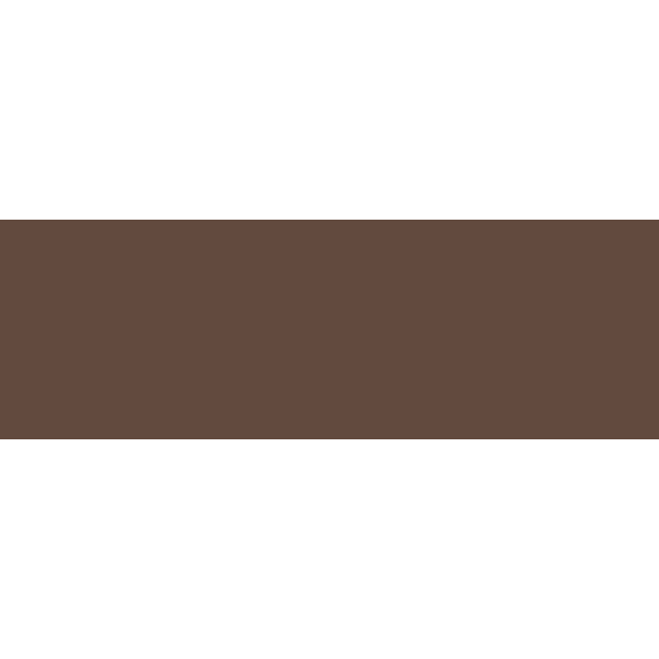 Winckelmans Rectangles 5x15 cm, vlak, chocolate (CHO), 9 mm dik, afname per doos van 0,15 m²