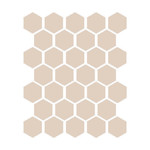 Winckelmans Hexagon 5 cm, vlak, ontario (ONT), 5 mm dik, afname per doos van 0,83 m²
