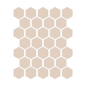 Winckelmans Hexagon 5 cm, vlak, ontario (ONT), 5 mm dik a 0,83 m²