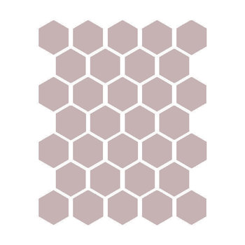 Winckelmans Hexagon 5 cm, vlak, Parma (PAR), 5 mm dik a 0,83 m²