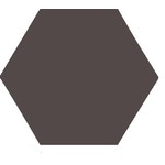 Winckelmans Hexagon 5 cm, vlak, antracite (ANT), 5 mm dik, afname per doos van 0,11 m²