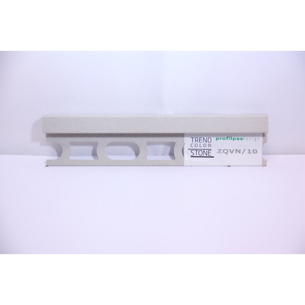 Profilpas tegelprofiel Proangle Q greige a 270 cm, aluminium gecoat