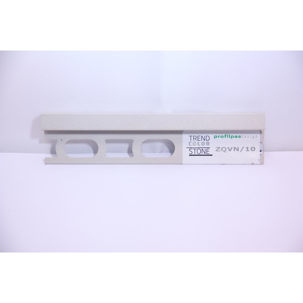 Profilpas tegelprofiel Proangle Q Sand a 270 cm, aluminium gecoat