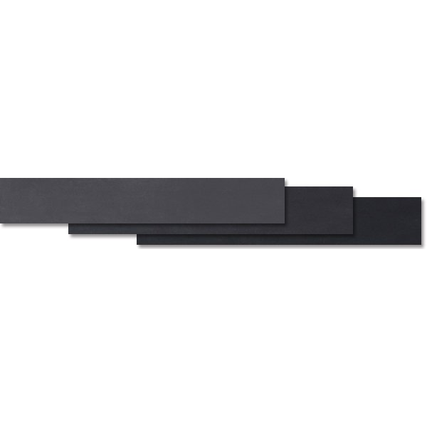 Mosa Terra Tones 10x60 203YV Koel Zwart Mat, afname per doos van 0,36 m²