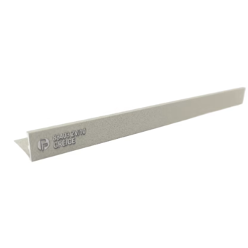 Profilpas tegelprofiel Proangle Greige a 270 cm, aluminium gecoat