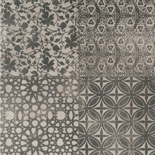 Marazzi Powder 75X75 M03 Lib.Dec.Dark, afname per doos van 1,13 m²