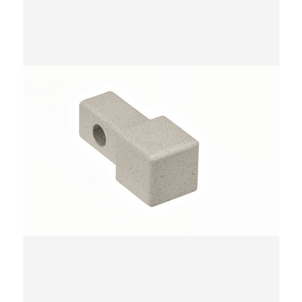 Profilpas hoek tbv tegelprofiel Proangle Q a 270 cm, aluminium gecoat, afname per 5 stuks