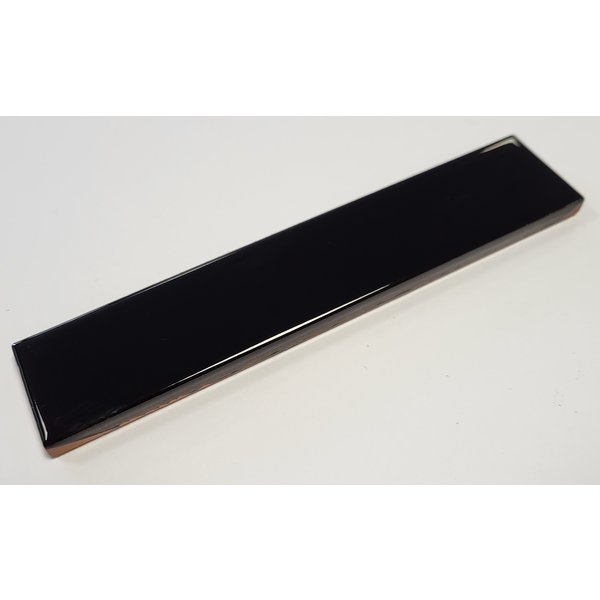 HoC sierstrip 3x15 zwart glans, afname per stuk