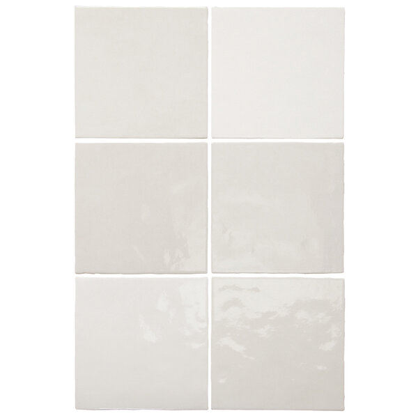 Equipe Artisan White 13,2x13,2, afname per doos van 1 m²