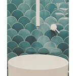 Squama Olive 12.7x6.2 schubtegel, afname per doos van 0,38 m²