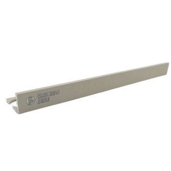 Profilpas tegelprofiel Proangle Beige a 270 cm, aluminium gecoat