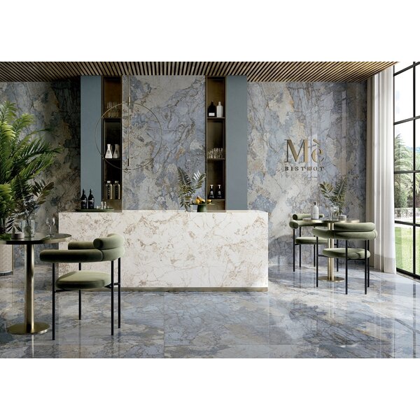 La Fabbrica AVA Gemstone 179031 Ocean mat 60x120, afname per doos van 1,44 m²