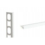 Profilpas tegelprofiel Proangle Pure White a 270 cm, aluminium gecoat