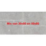 Carriere du Kronos mix Gent Lappato Module, afname per doos van 1,28 m²