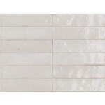 Marazzi Lume 6x24 M6RN White lux, afname per doos van 0,52 m²