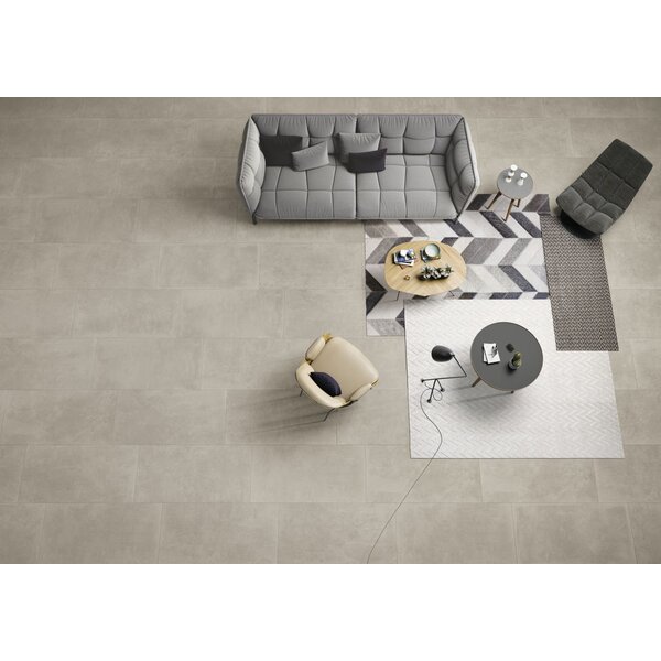 Castelvetro Absolute Grigio 60x60 gerectificeerd, afname per doos van 1,44 m²