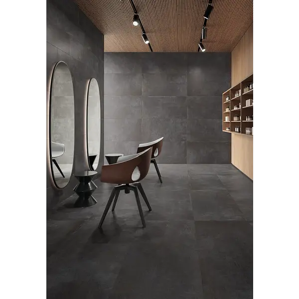Keope Noord Anthracite 80x80 R10, afname per doos van 1,28 m²