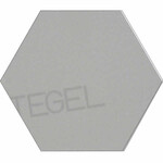 TopCer L4407 Light Grey/Blue Hexagon 10 cm, afname per doos van 0,92 m²