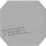 TopCer L4407 Light Grey/Blue Octagon 10x10 cm, afname per doos van 1 m²