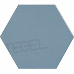 TopCer L4411 Blue (Cobalt) Hexagon 10 cm, afname per doos van 0,92 m²