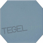 TopCer L4411 Blue (Cobalt) Octagon 10x10 cm, afname per doos van 1 m²
