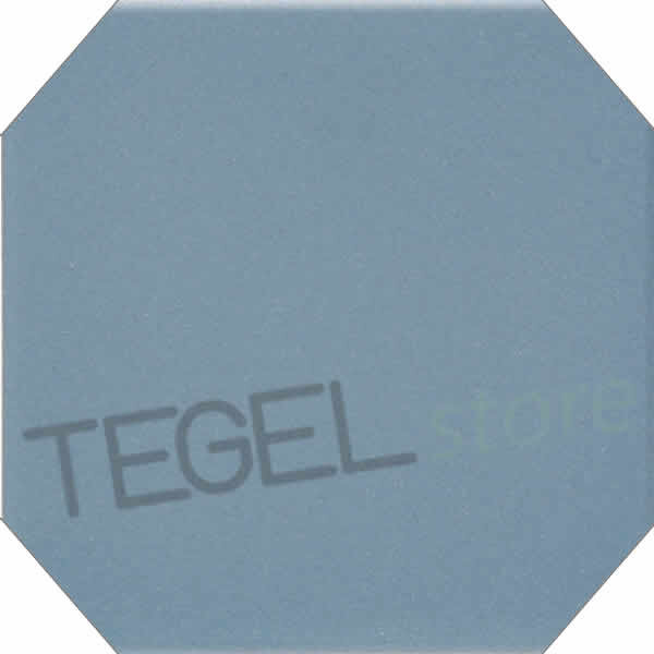 TopCer L4411 Blue (Cobalt) Octagon 10x10 cm, afname per doos van 1 m²