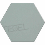 TopCer L4413 Turquoise Hexagon 10 cm, afname per doos van 0,92 m²