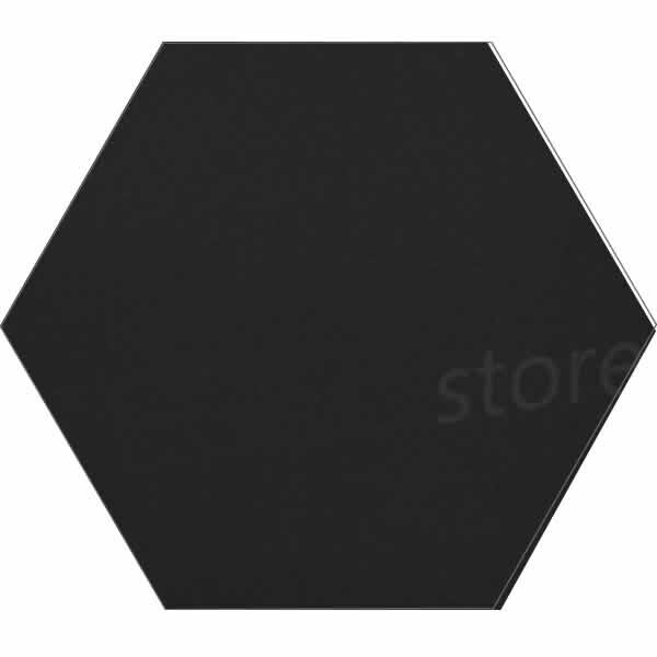 TopCer L4414 Black Hexagon 10 cm, afname per doos van 0,92 m²
