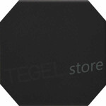 TopCer L4414 Black Octagon 10x10 cm, afname per doos van 1 m²
