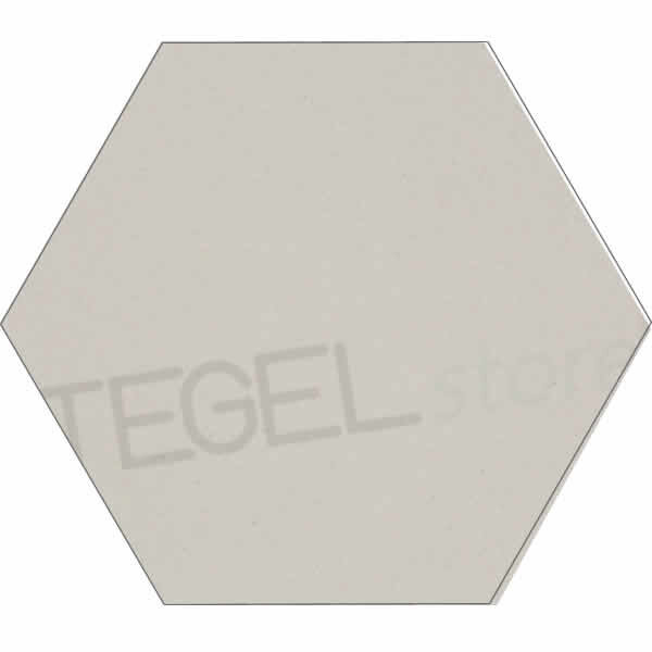 TopCer L4416 White Hexagon 10x10 cm, afname per doos van 0,92 m²