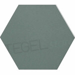 TopCer L4418 Dark Green Hexagon 10 cm, afname per doos van 0,92 m²