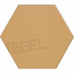 TopCer L4421 Ochre Yellow Hexagon 10 cm, afname per doos van 0,92 m²