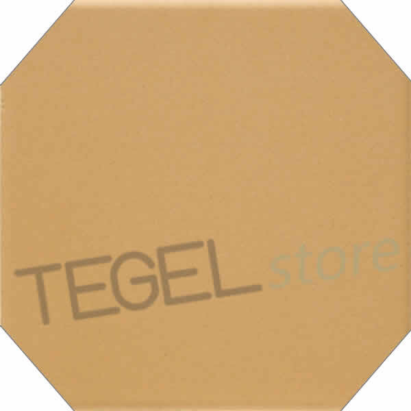 TopCer L4421 Octagone Ochre Yellow 10x10 cm, afname per doos van 1 m²