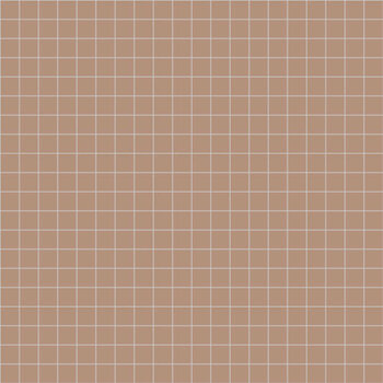 Winckelmans Squares 5x5 cm, vlak op net, vieux rose (RSV), 5 mm dik a 1 m²